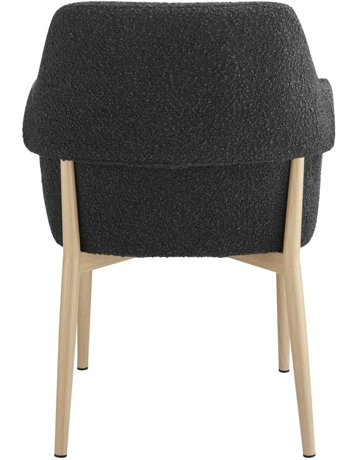 Todd Dining Chairs Pair (Set of 2) Black image 5