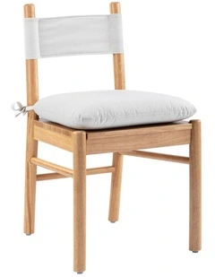 Harper Dining Chairs with Cushion Rubberwood (set of 2)