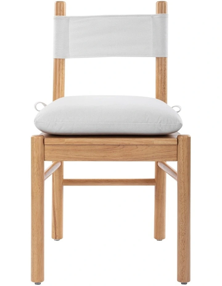 Harper Dining Chairs with Cushion Rubberwood (set of 2) image 3