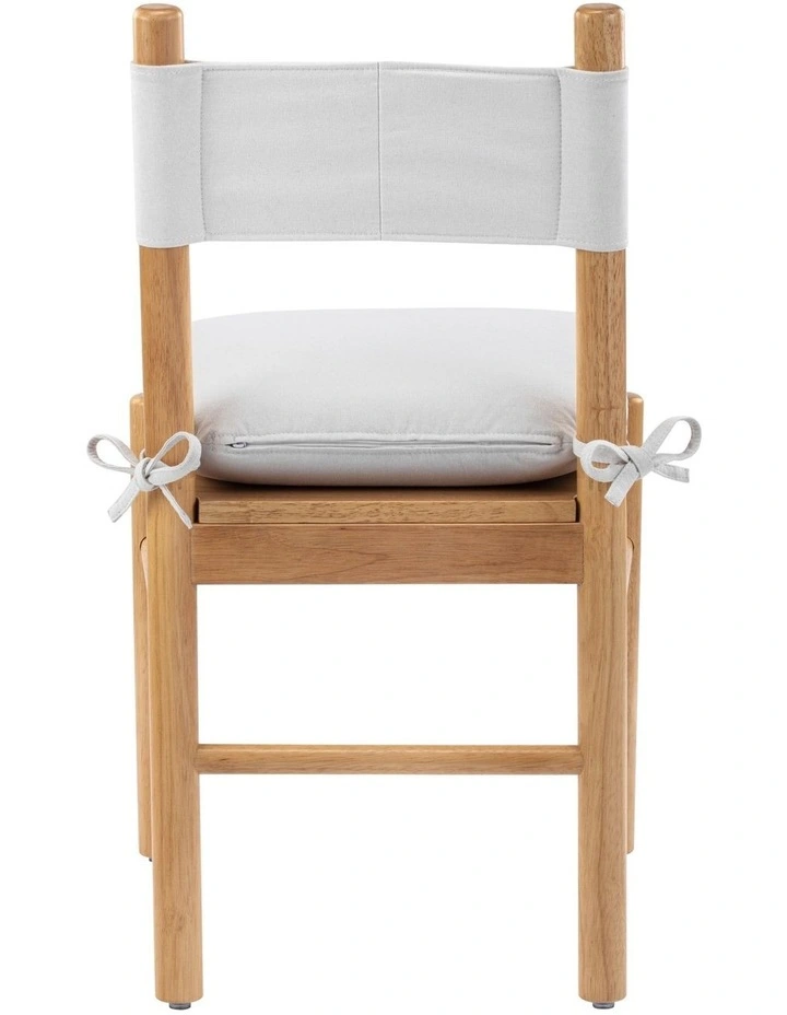 Harper Dining Chairs with Cushion Rubberwood (set of 2) image 5