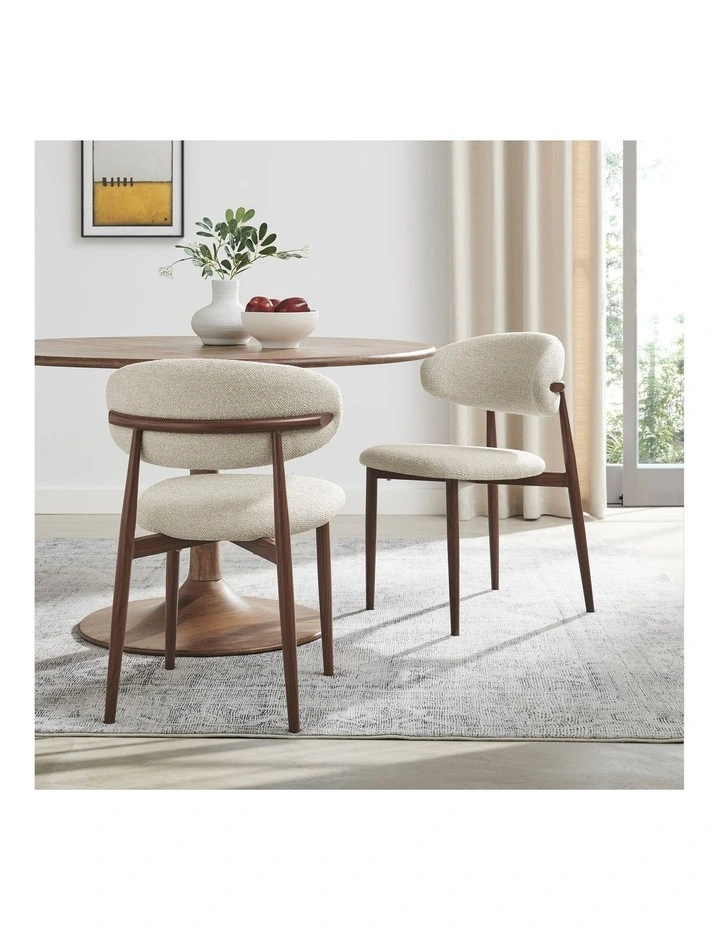 Ormond Dining Chairs Pair (Set of 2) Nude image 2