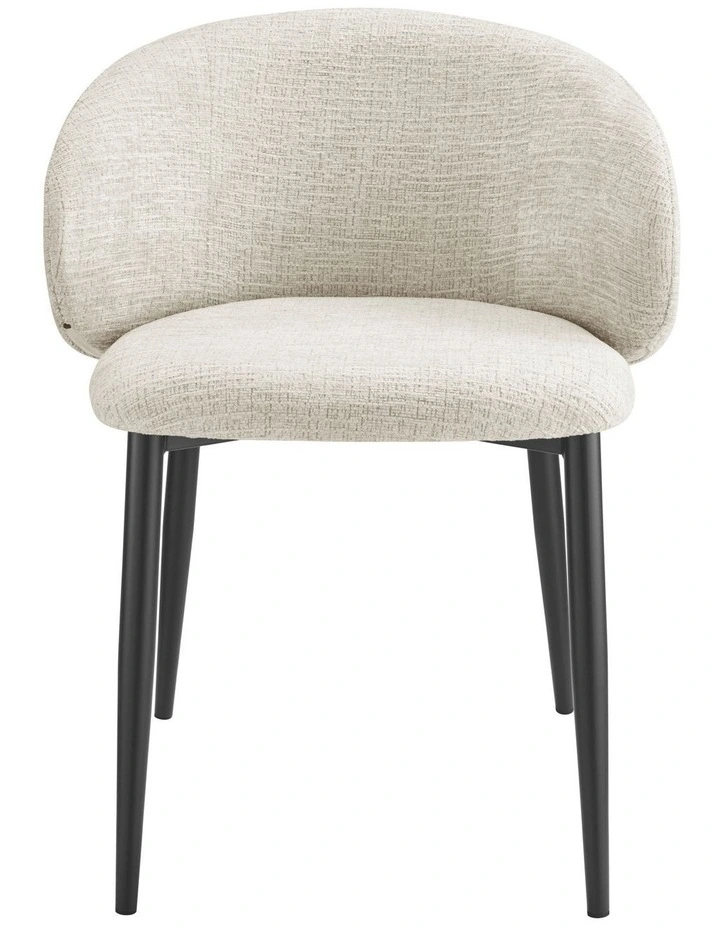 Marian Dining Chairs Pair (Set of 2) Beige image 3