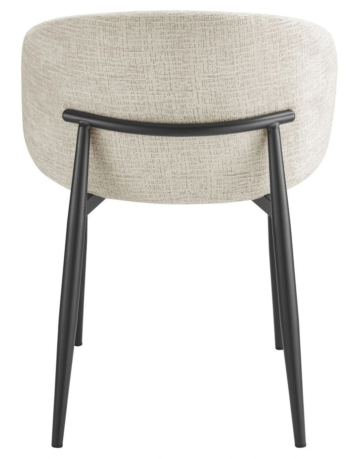 Marian Dining Chairs Pair (Set of 2) Beige image 5