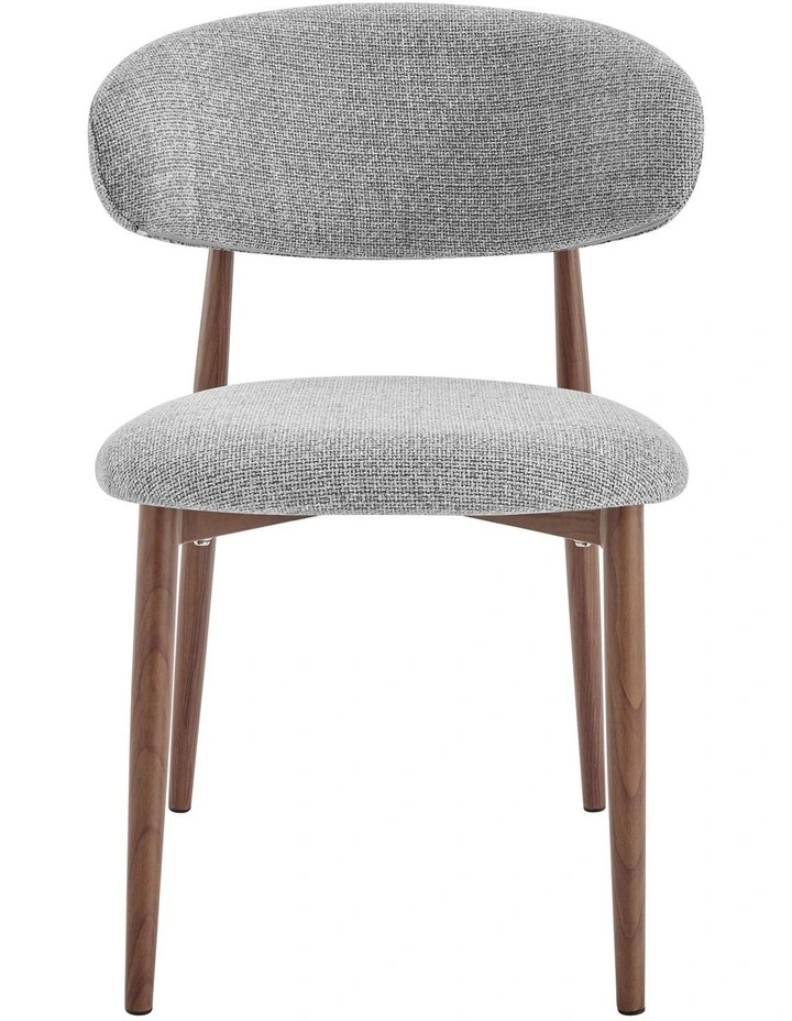 Ormond Dining Chairs Pair (Set of 2) Grey image 3