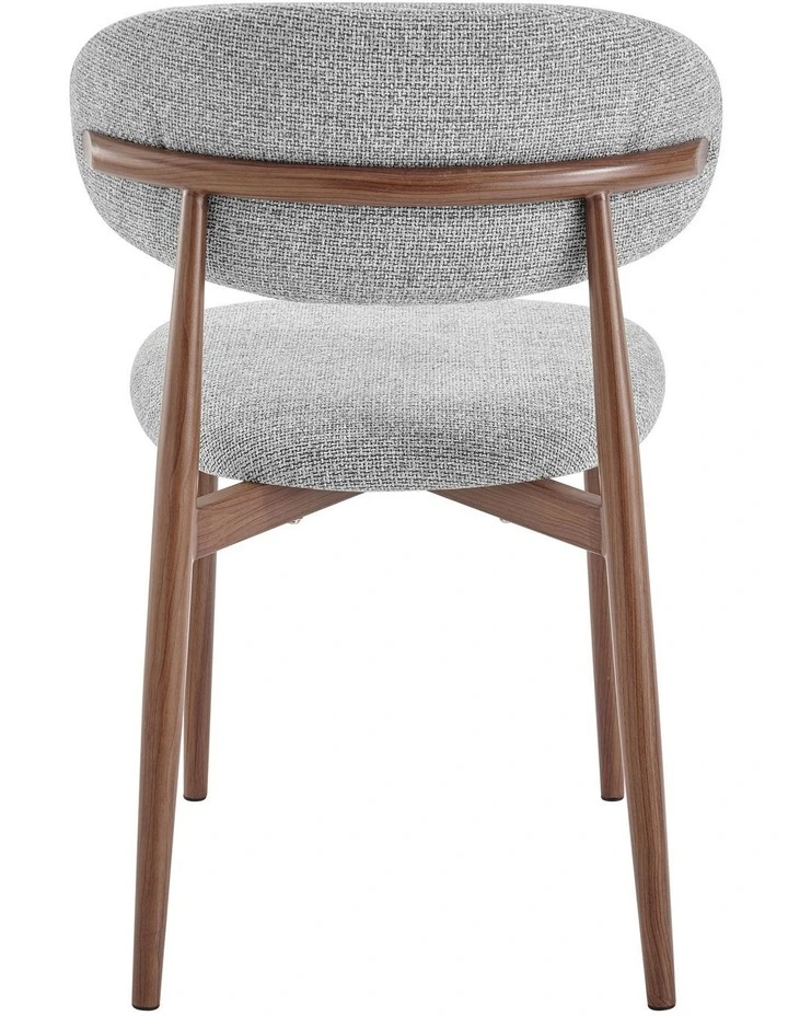 Ormond Dining Chairs Pair (Set of 2) Grey image 5