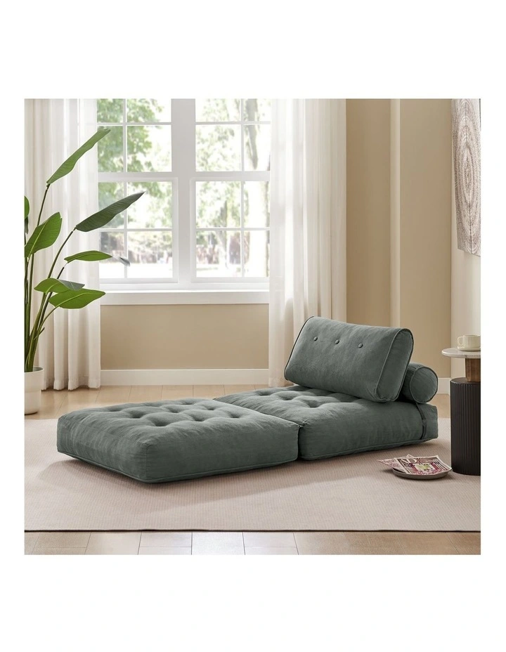 Helga Compressed Fold Out Sofa Bed Single Ash image 2