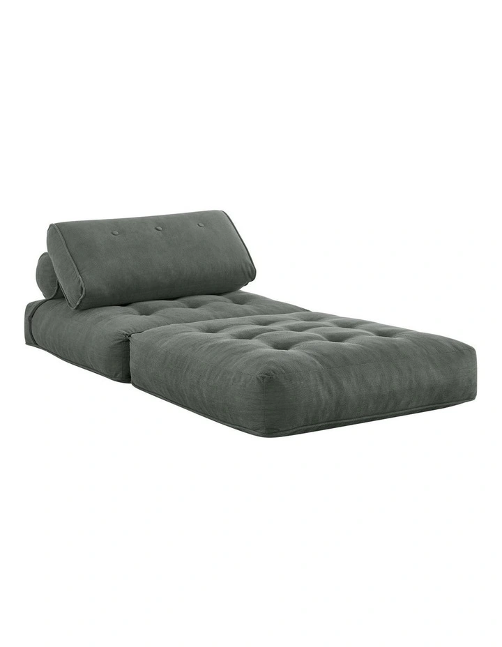 Helga Compressed Fold Out Sofa Bed Single Ash image 5