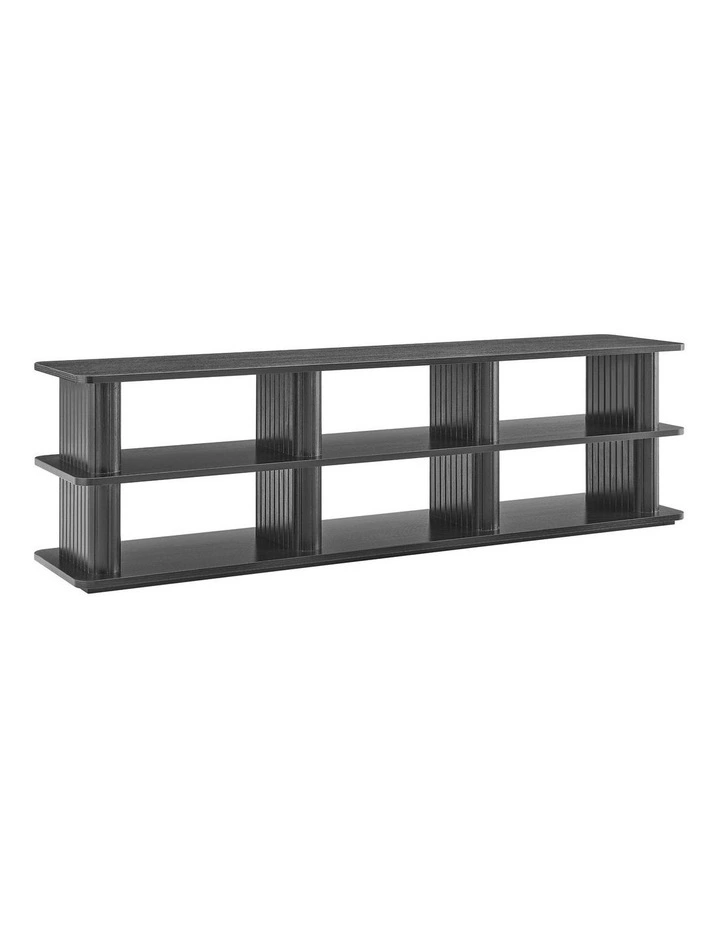 Felicity Open Shelf Entertainment TV Unit 180W Black image 1