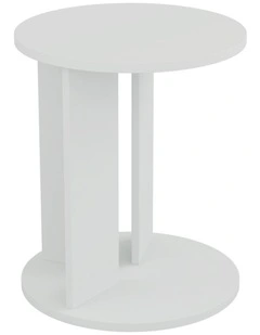 Evelyn C-Table Side Round White