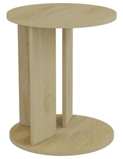 Evelyn C-Table Side Round Oak