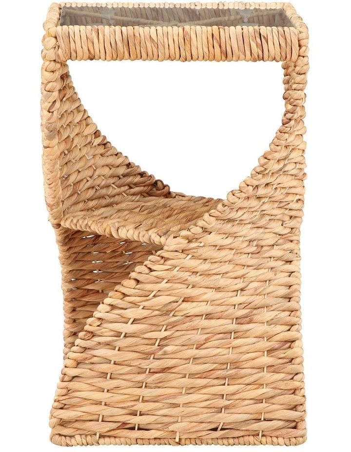 Savannah Side Table Spiral Base Woven image 4