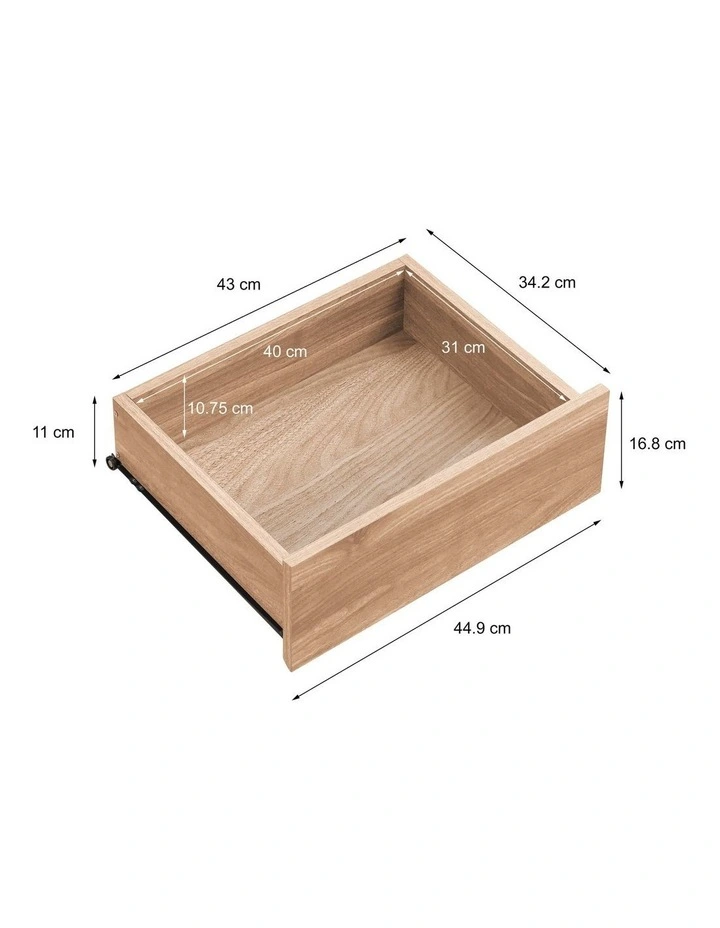 Ariah TV Entertainment Unit 180W 4 Drawers Oak image 7