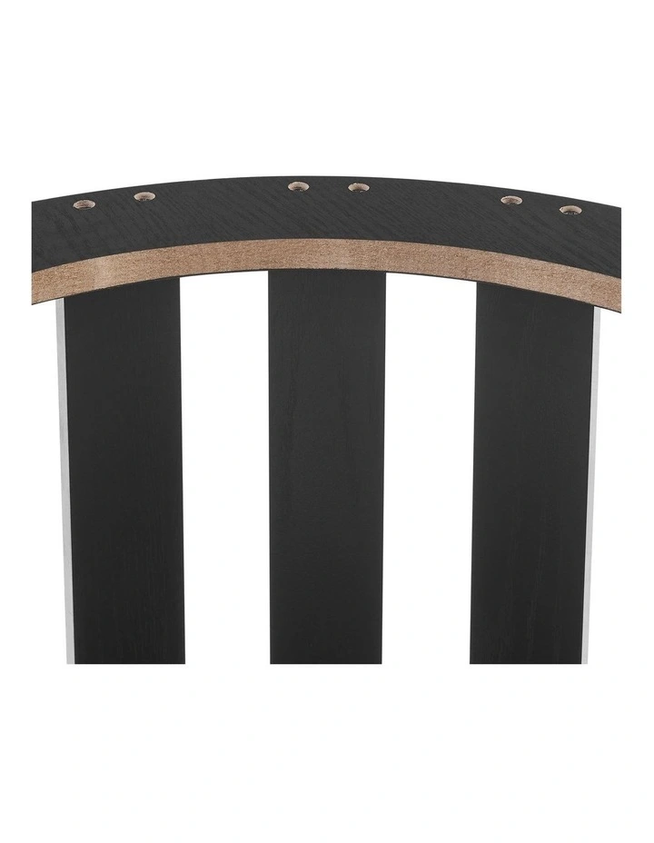 Celia Dining Table Round 110cm Black image 6