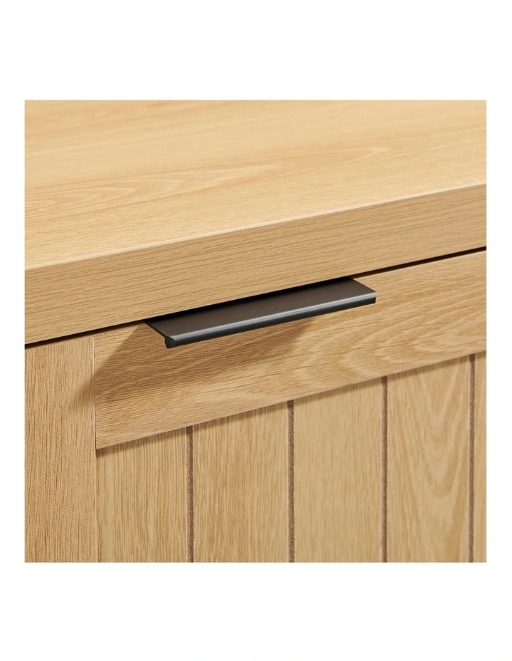 Roy TV Entertainment Unit Lowline 2 Doors Oak image 6