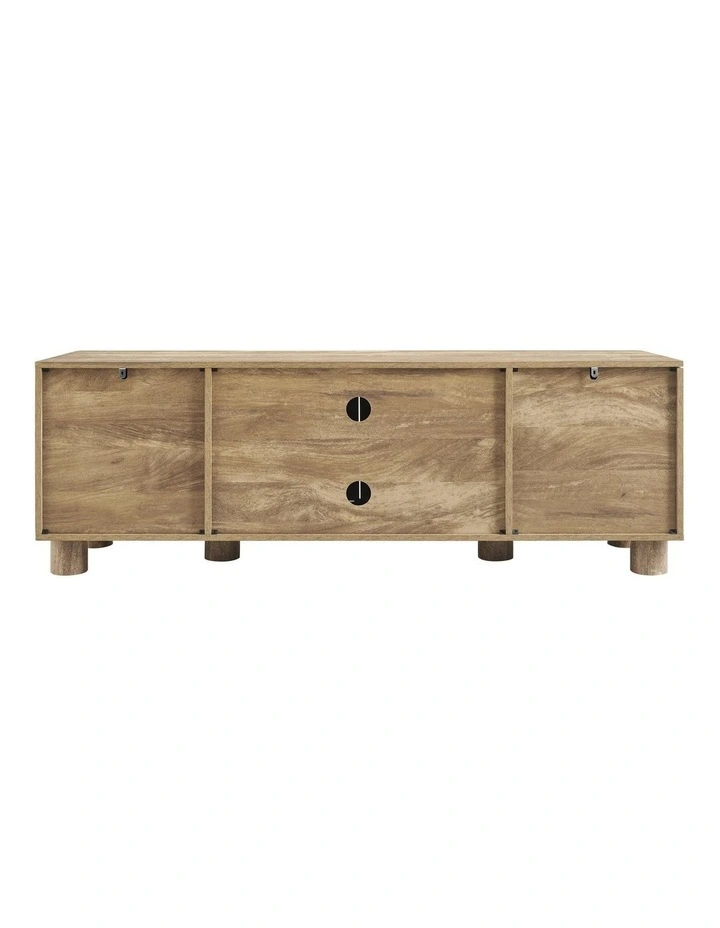 Tanya TV Entertainment Unit Cabinet 4 Doors Oak image 4