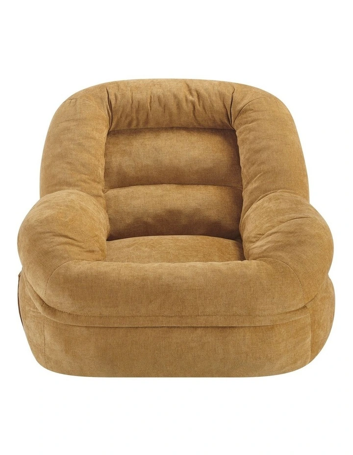 Mira Compressed Chair Lounge Seat Mustard image 3