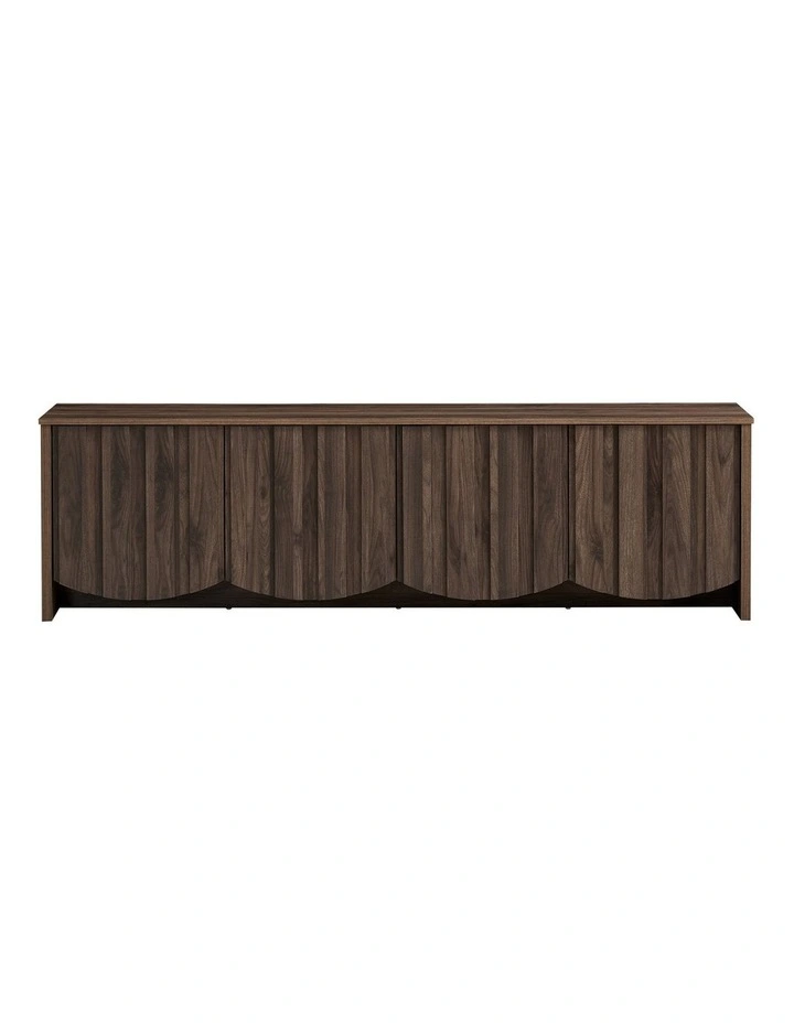 Eden TV Entertainment Unit 180W 4 Doors Walnut image 4