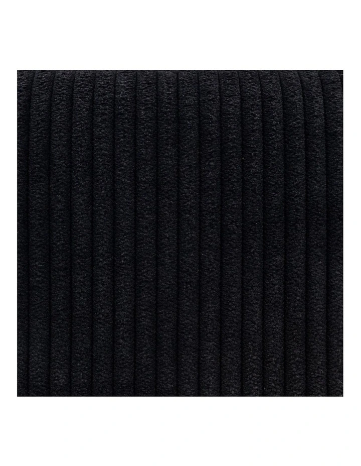 Brighton Sofa Couch Lounge 3 Seater Charcoal Fabric image 7