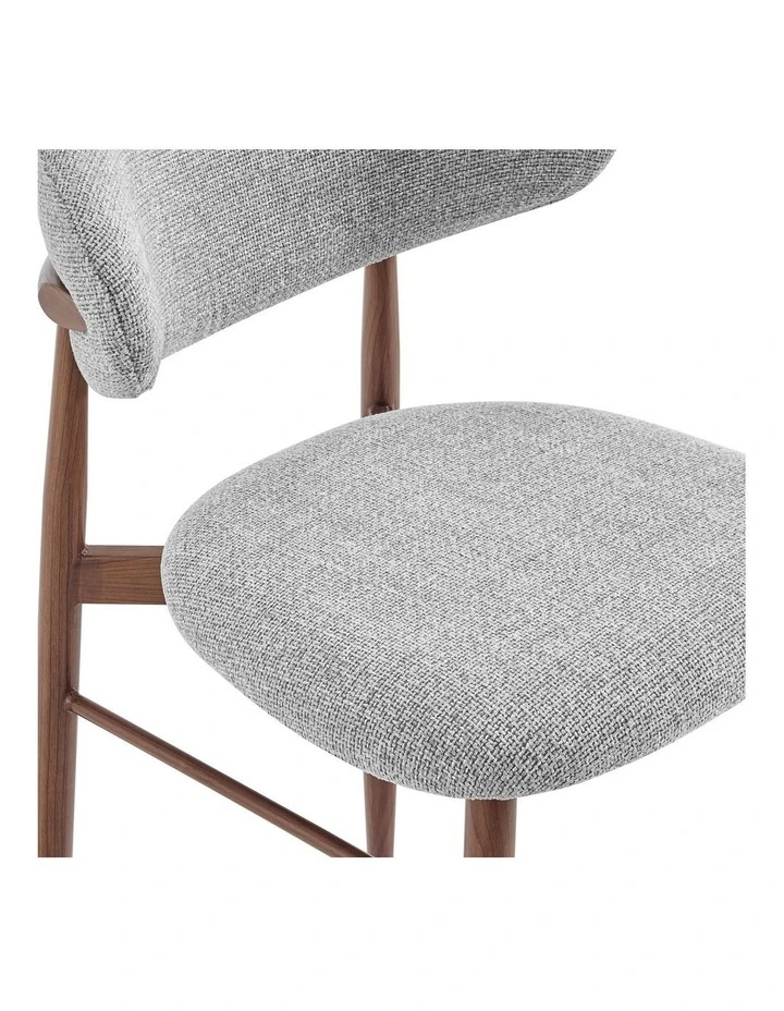Ormond High Stools Pair (Set of 2) Grey image 6