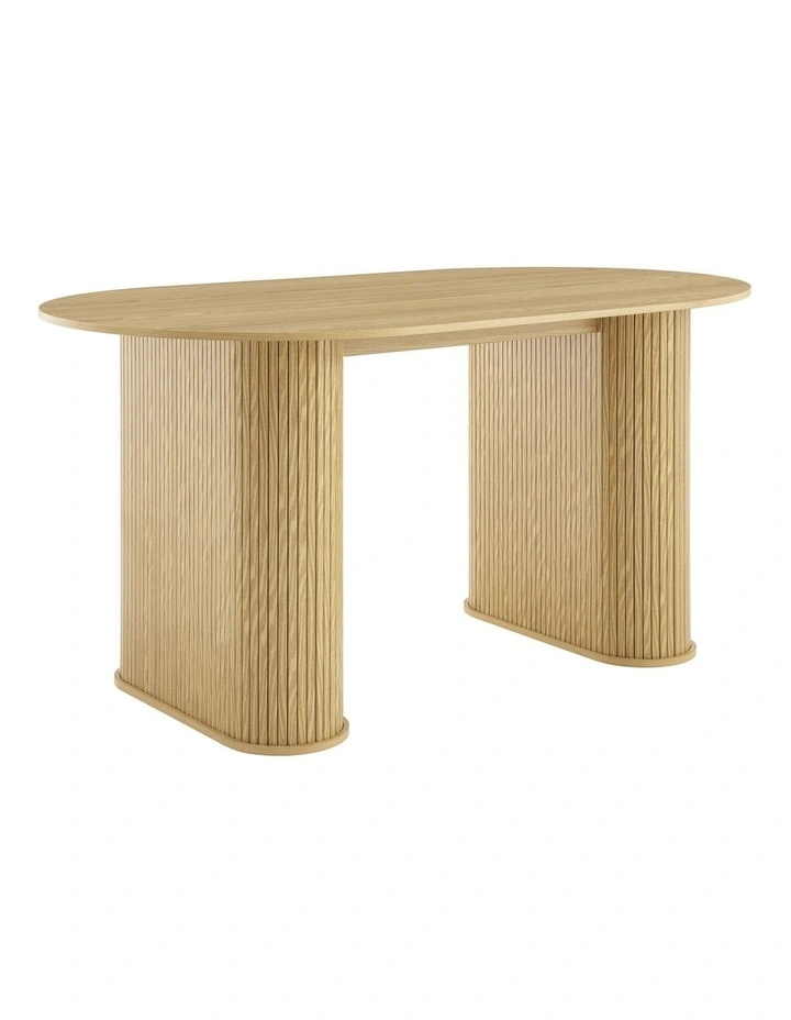 Kayla Dining Table Oval 160cm Oak image 1