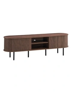 Shane TV Entertainment Unit 170cm 2 Doors Walnut