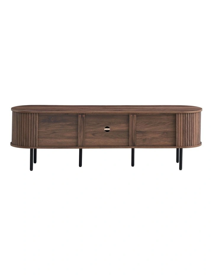 Shane TV Entertainment Unit 170cm 2 Doors Walnut image 5