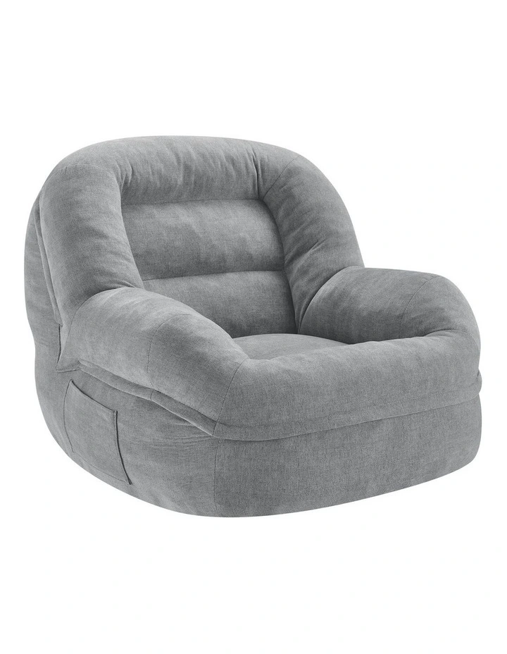 Mira Compressed Chair Lounge Seat Grey image 1