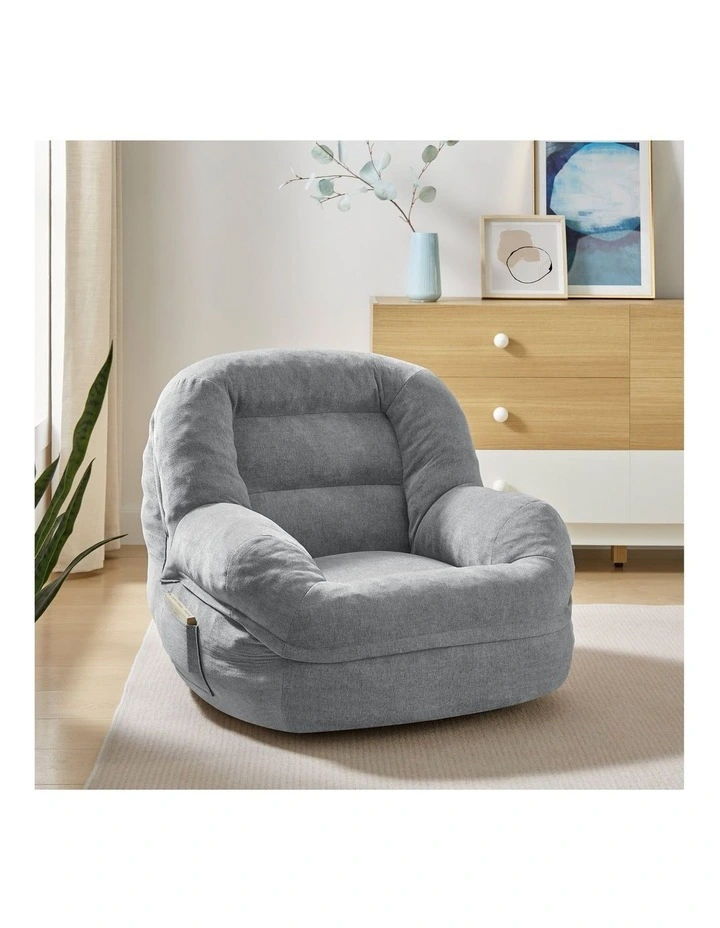 Mira Compressed Chair Lounge Seat Grey image 2