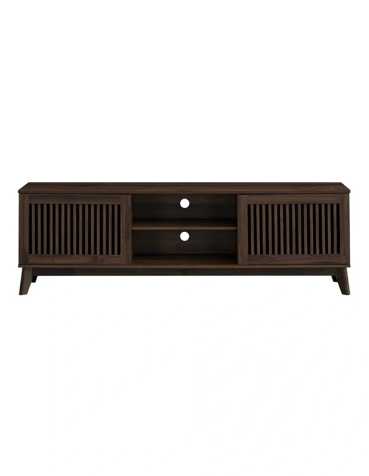 Goria TV Entertainment Unit 2 Doors 180cm Walnut image 4