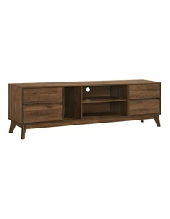 Ariah TV Entertainment Unit 180W 4 Drawers Walnut
