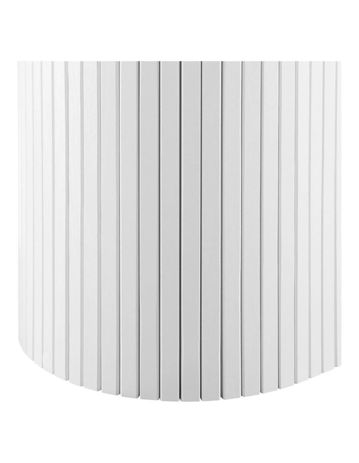 Kayla Coffee Table Oval 80cm White image 6