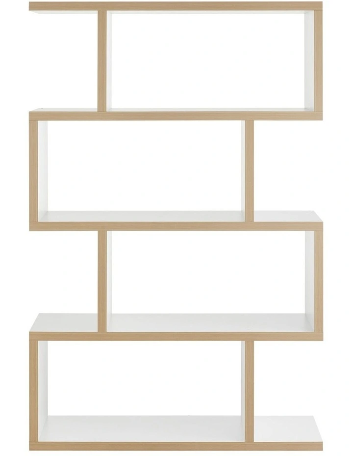 Janet Bookcase Display Unit Shelving 100W x 152H White image 4