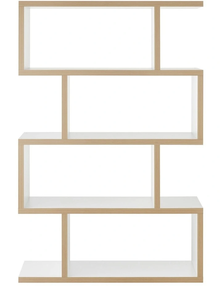 Janet Bookcase Display Unit Shelving 100W x 152H White image 5