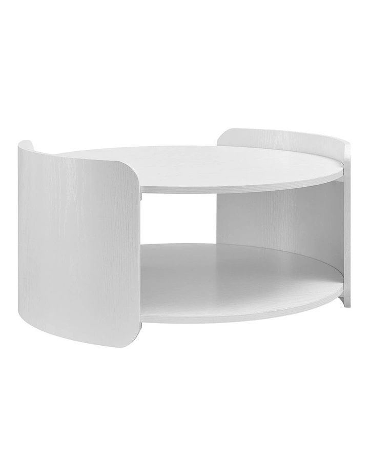 Brett Coffee Table Round White image 1