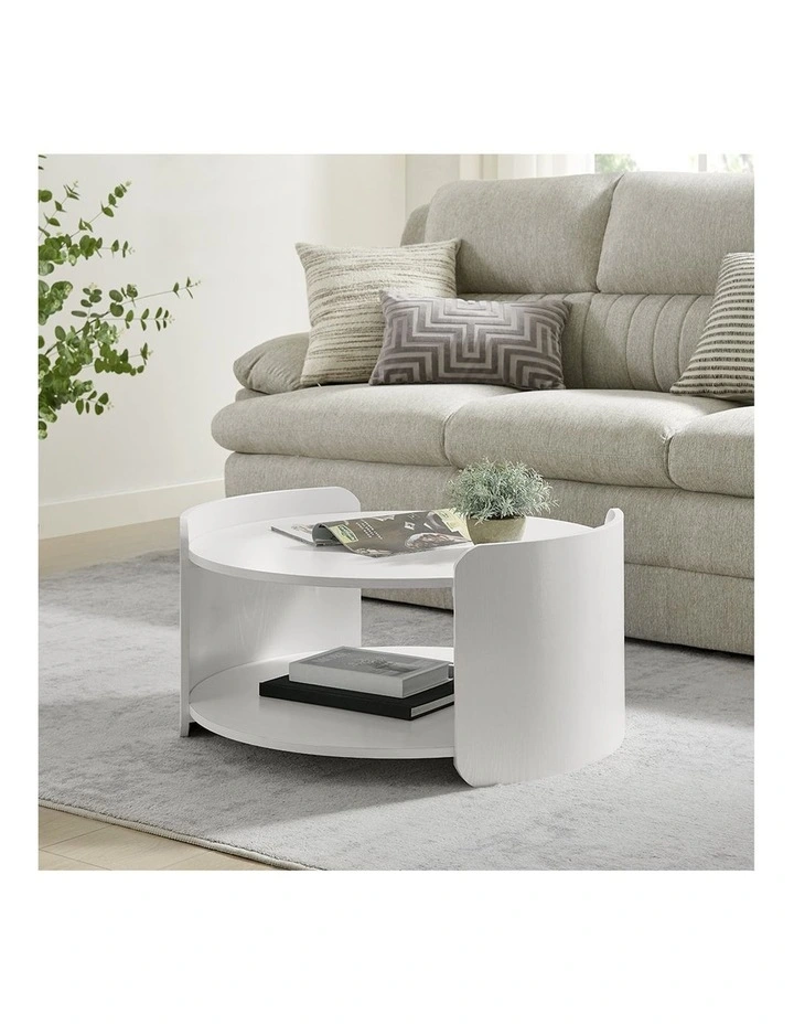 Brett Coffee Table Round White image 2
