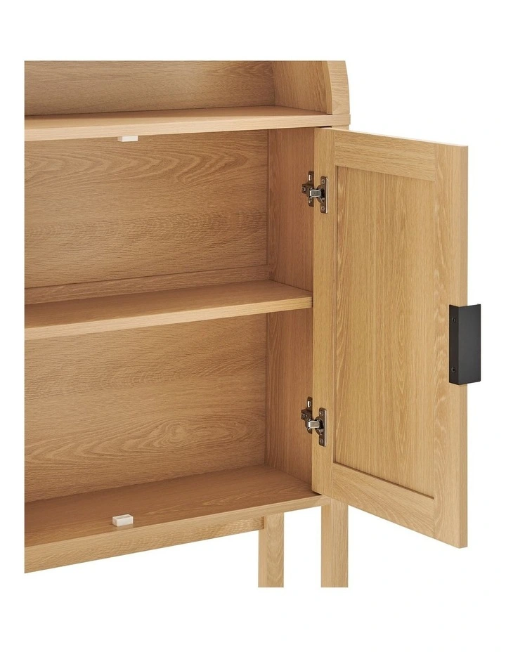 Roy Over The Toilet Storage Cabinet 2 Doors Oak image 6