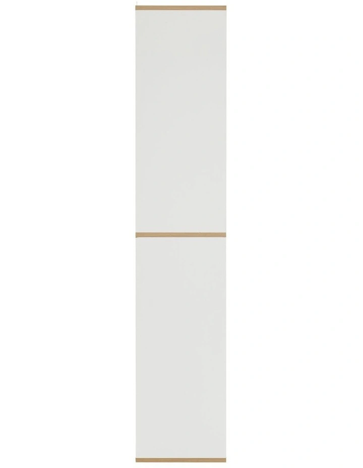 Janet Bookcase Display Unit Shelving 100W x 150H White image 5