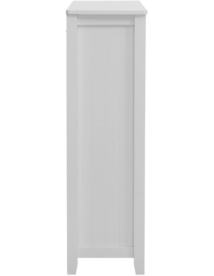 Eira Bookcase Bookshelf Display Cabinet 4 Tier White image 4