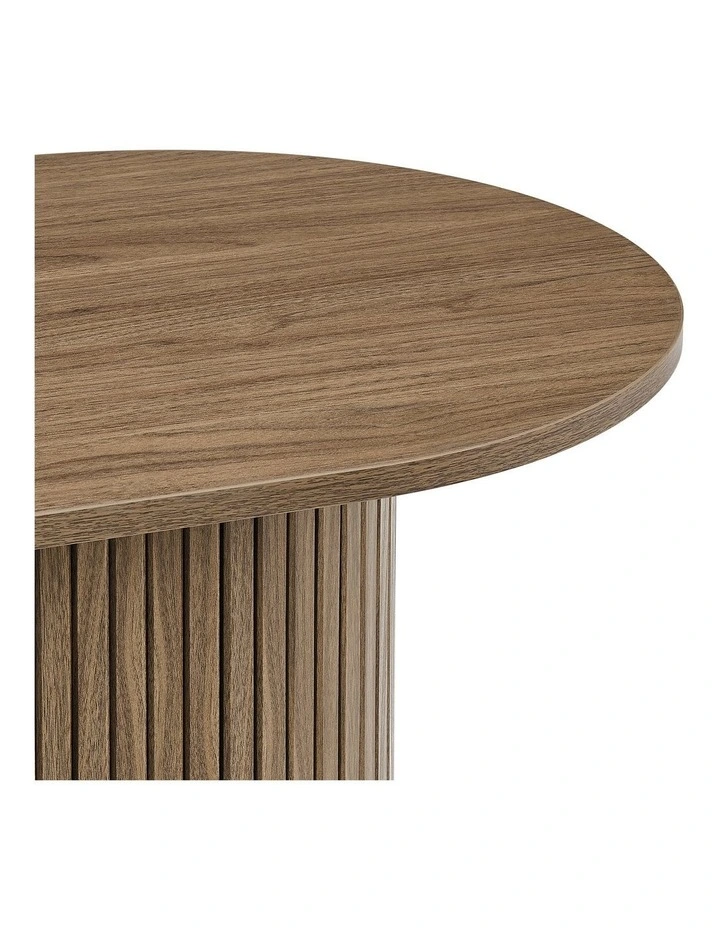 Kayla Coffee Table Oval 80cm Walnut image 5