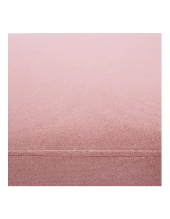 Becca Storage Ottoman Blanket Box Lounge Bench Pink Velvet image 4