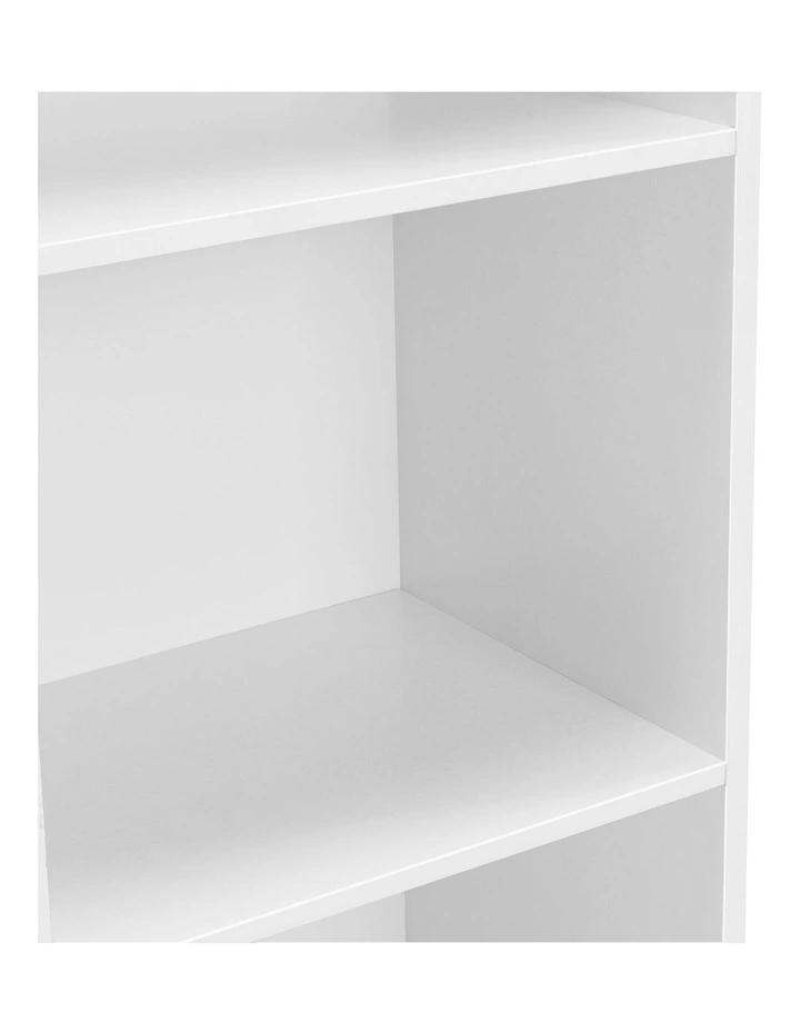 Belle Bookshelf 6 Tier Bookcase Shelving Unit 40cm White image 6