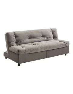 Atwood Sofa Bed Couch 2 Drawers Coffee