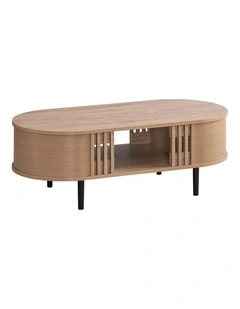 Anna Coffee Table Curved Oak
