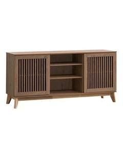 Goria Buffet Sideboard Cabinet 2 Doors Oak
