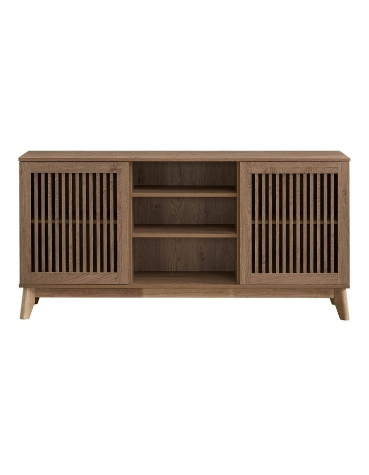 Goria Buffet Sideboard Cabinet 2 Doors Oak image 4