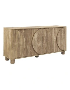 Tanya Buffet Sideboard Cabinet 4 Doors Oak