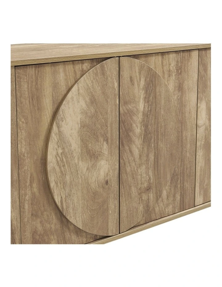 Tanya Buffet Sideboard Cabinet 4 Doors Oak image 6