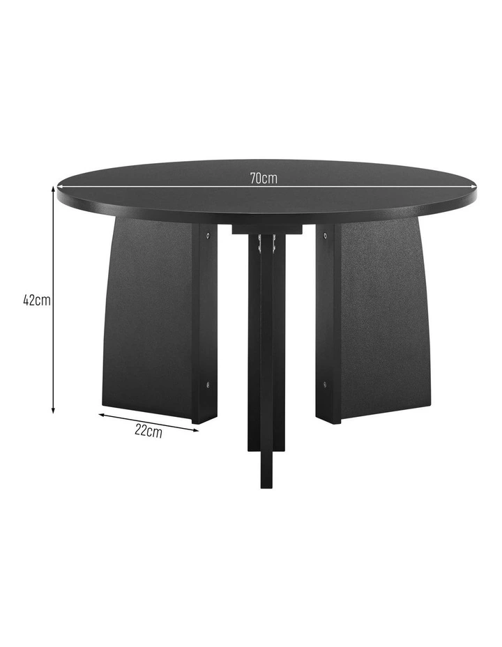 Terra Coffee Table Round Black image 7