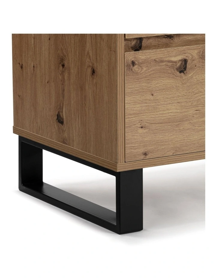 Caleb Chest 6 Drawers Industrial Lowboy Storage Dresser Storage Cabinet image 6