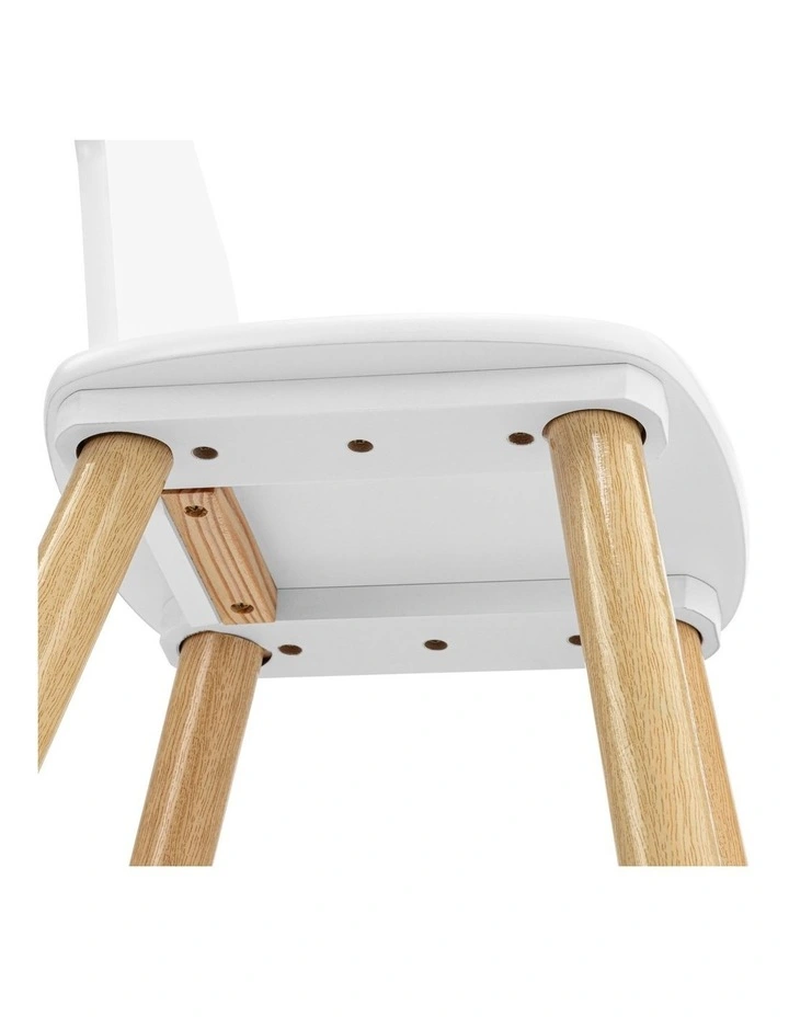 Cloud Kids Table and 2 Chairs Set Star and Cloud Play Set White image 5
